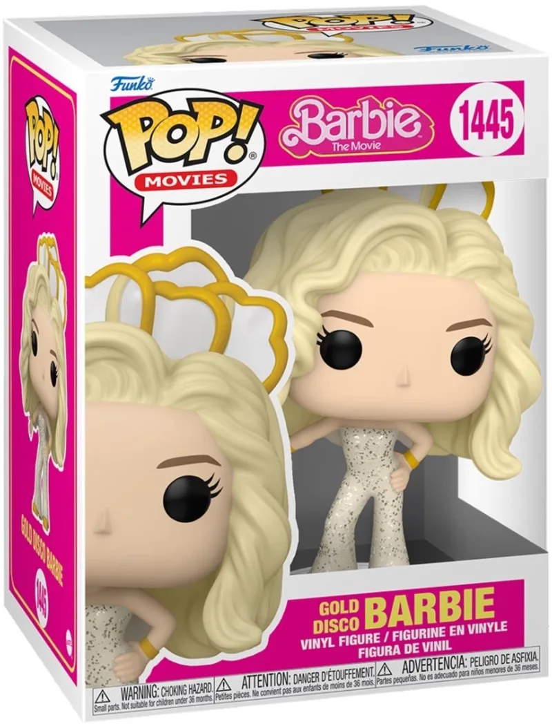 Pop Movies: Gold Disco Barbie by Funko in Multicolour – product photo
