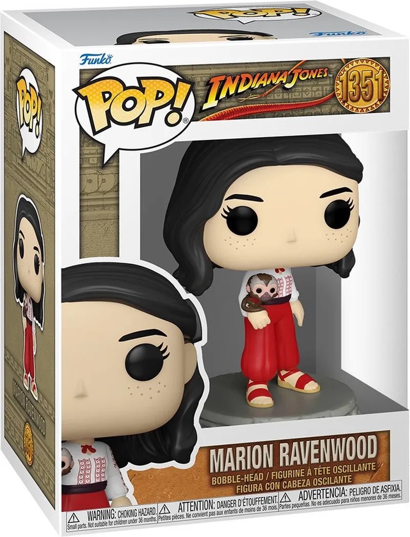 Pop Movies: Indiana Jones - Marion Ravenwood Funko Pop #1351 by Funko in Multicolour – product photo