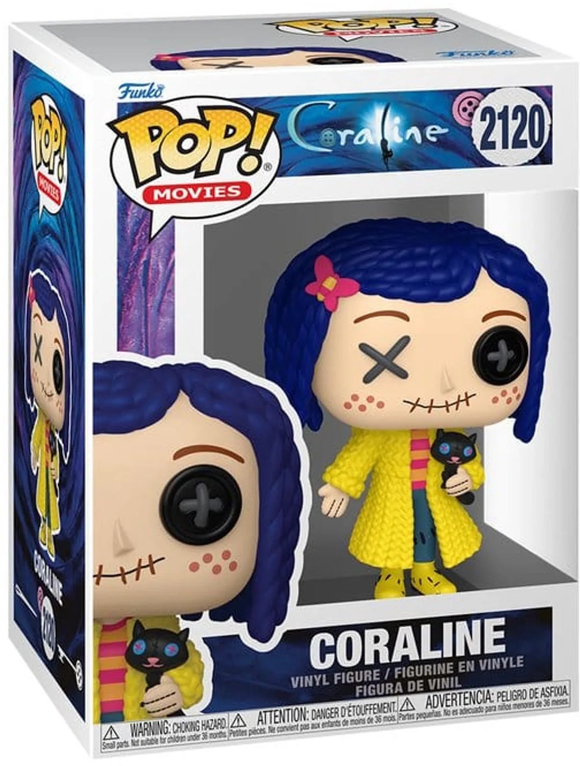 Figure Coraline Patchwork de Funko en Multicolore – photo produit