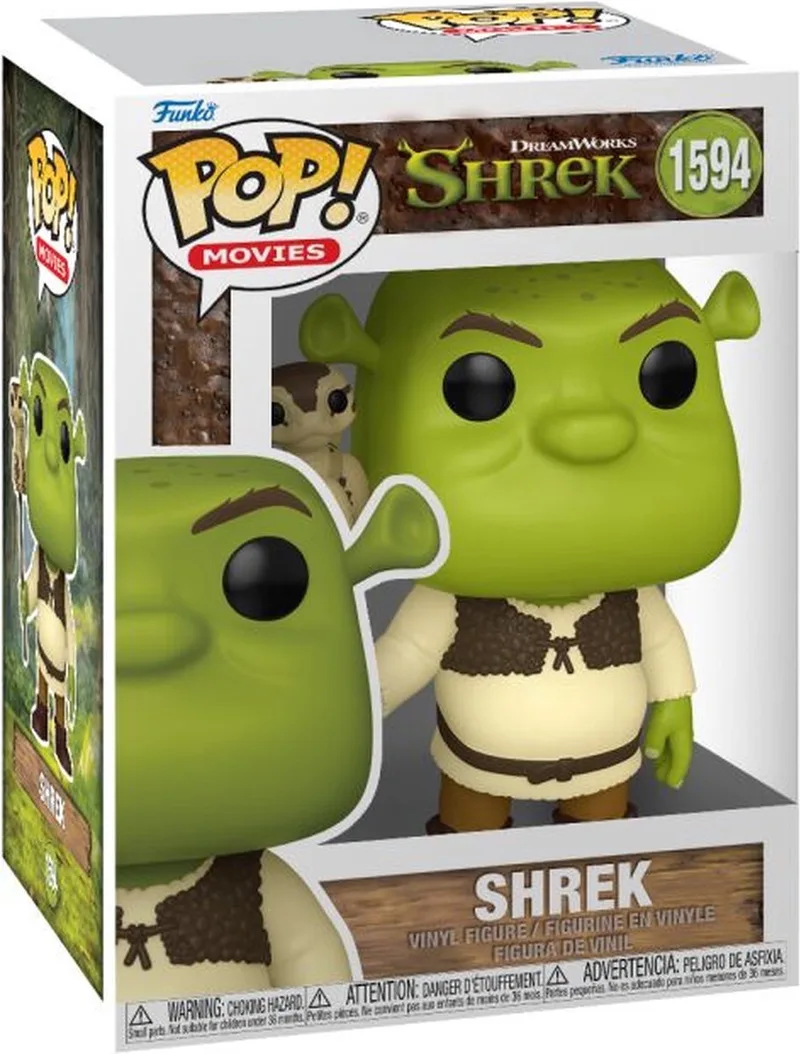 Pop Movies: Shrek - Shrek (With Snake) Funko Pop #1594 by Funko in Multicolour – product photo