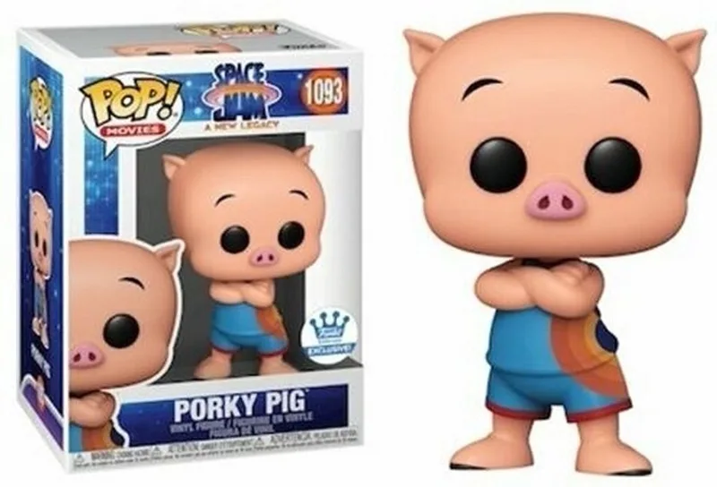 POP! Movies Space Jam 2 Porky Pig van Funko in Meerkleurig – productfoto