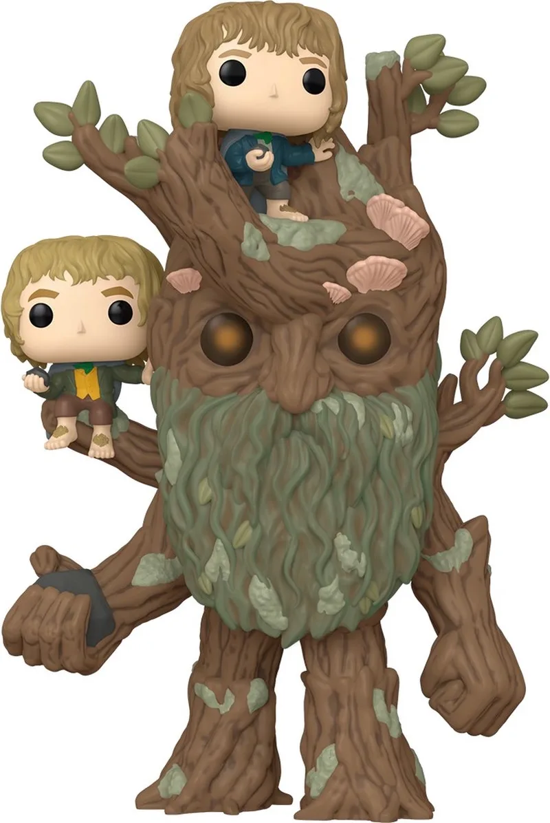 Pop Movies Super: The Lord of the Rings - Treebeard with Merry & Pippin Funko Pop #1579 by Funko in Multicolour – product photo