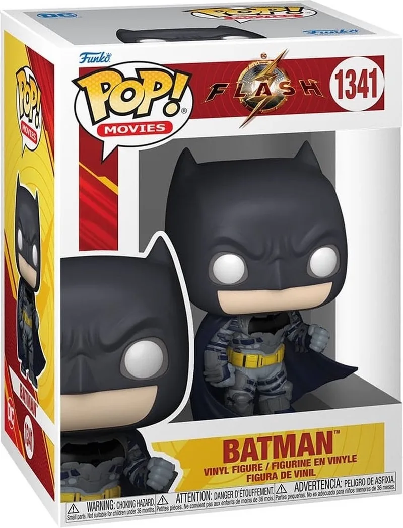 Pop Movies: The Flash - Batman Funko Pop #1341 van Funko in Meerkleurig – productfoto