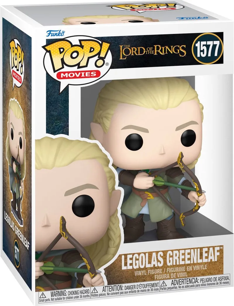 Pop Movies: The Lord of the Rings - Legolas Greenleaf Funko Pop #1577 van Funko in Meerkleurig – productfoto