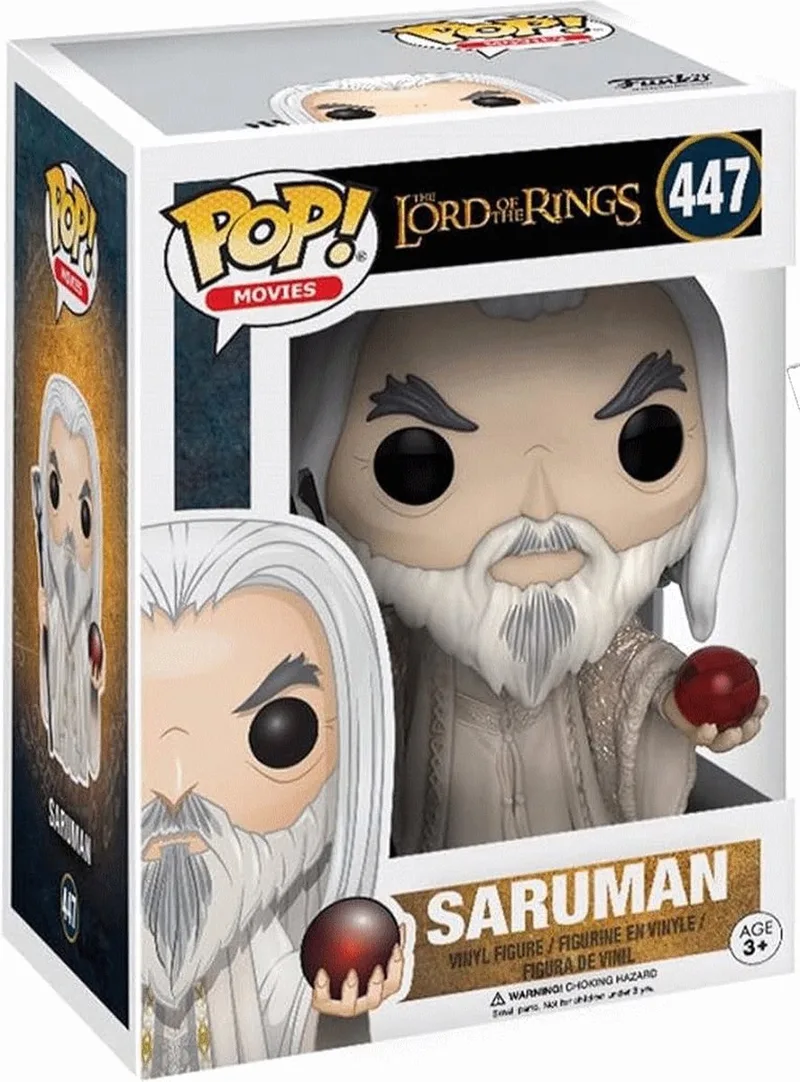 Pop Movies: The Lord of the Rings - Saruman Funko Pop #447 van Funko in Meerkleurig – productfoto
