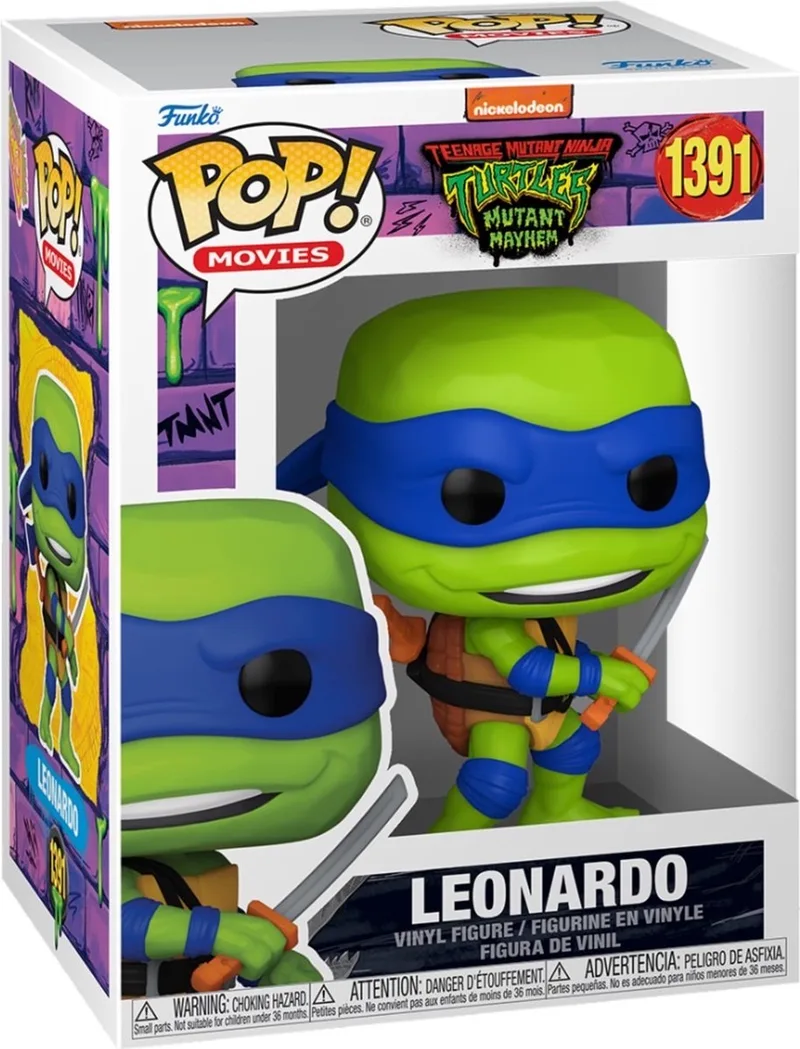Pop Movies: TMNT Leonardo de Funko en Multicolore – photo produit