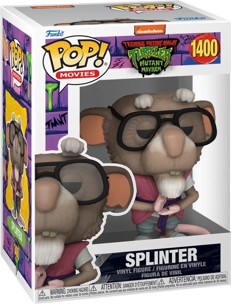 Pop Movies: TMNT Splinter by Funko in Multicolour – product photo