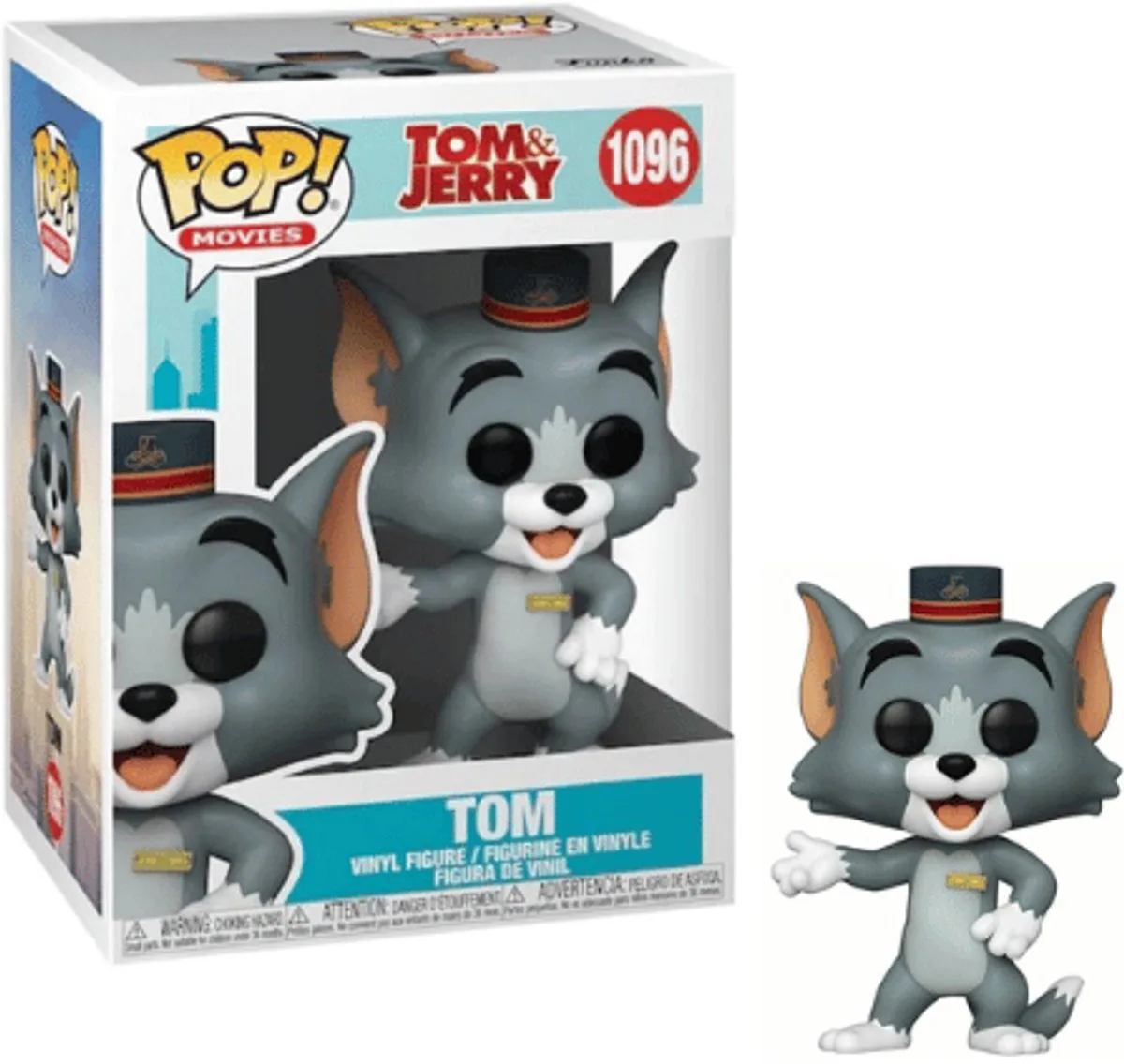 Pop! Movies: Tom & Jerry - Tom FUNKO by Funko in Multicolour – product photo