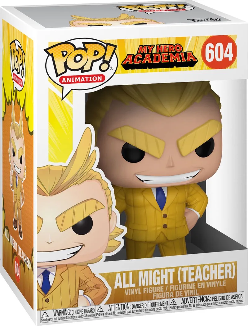 Pop My Hero Academia Teacher All Might Vinyl Figure by Funko in Multicolour – product photo