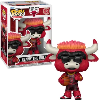 POP NBA MASCOTS: BULLS- BENNY THE BULL by Funko in Multicolour – product photo 1 of 2