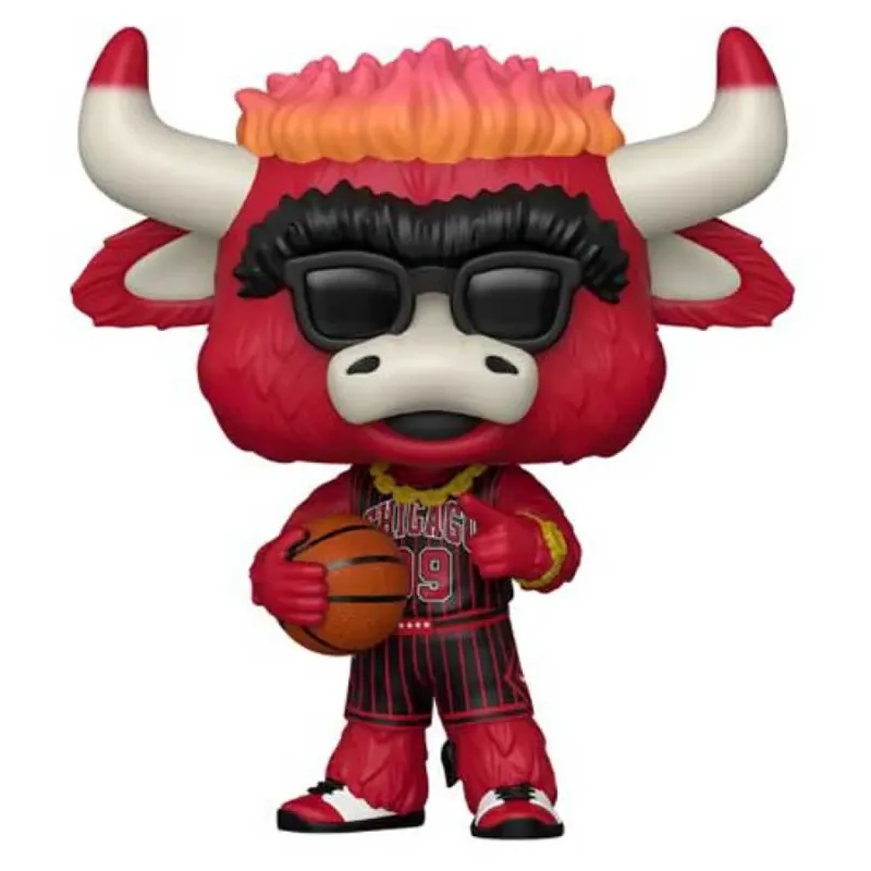POP NBA MASCOTS: BULLS- BENNY THE BULL by Funko in Multicolour – product photo 2 of 2