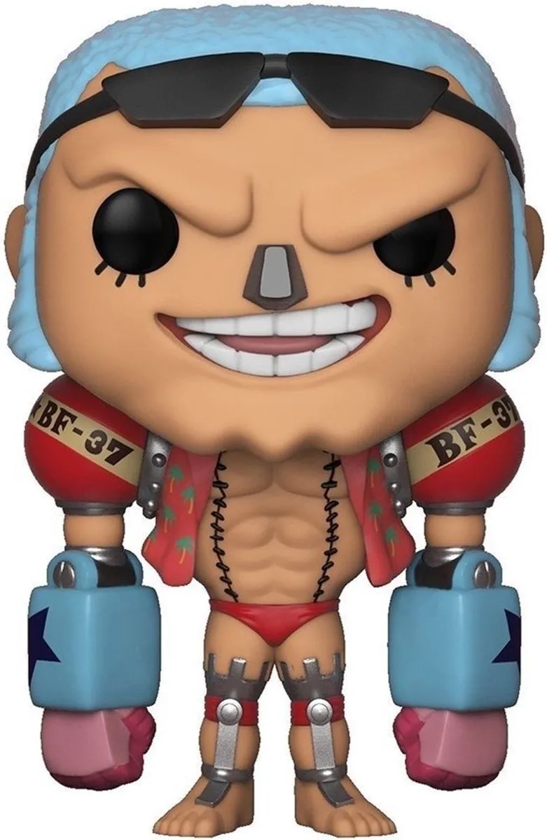 POP! One Piece Franky Vinyl Figure - 9 cm by Funko in Multicolour – product photo