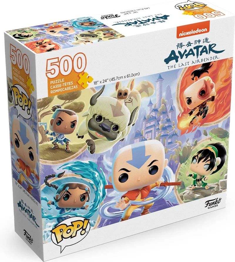 Pop Puzzels: Avatar the Last Airbender van Funko in Meerkleurig – productfoto
