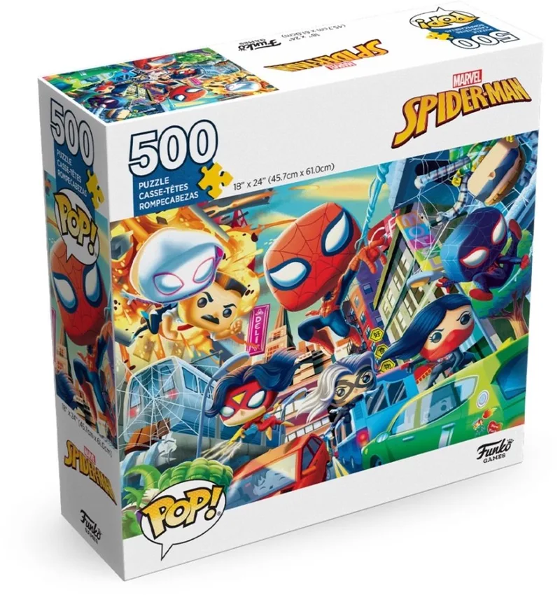 Pop Puzzels: Marvel - Spider-Man Funko Pop van Funko in Meerkleurig – productfoto