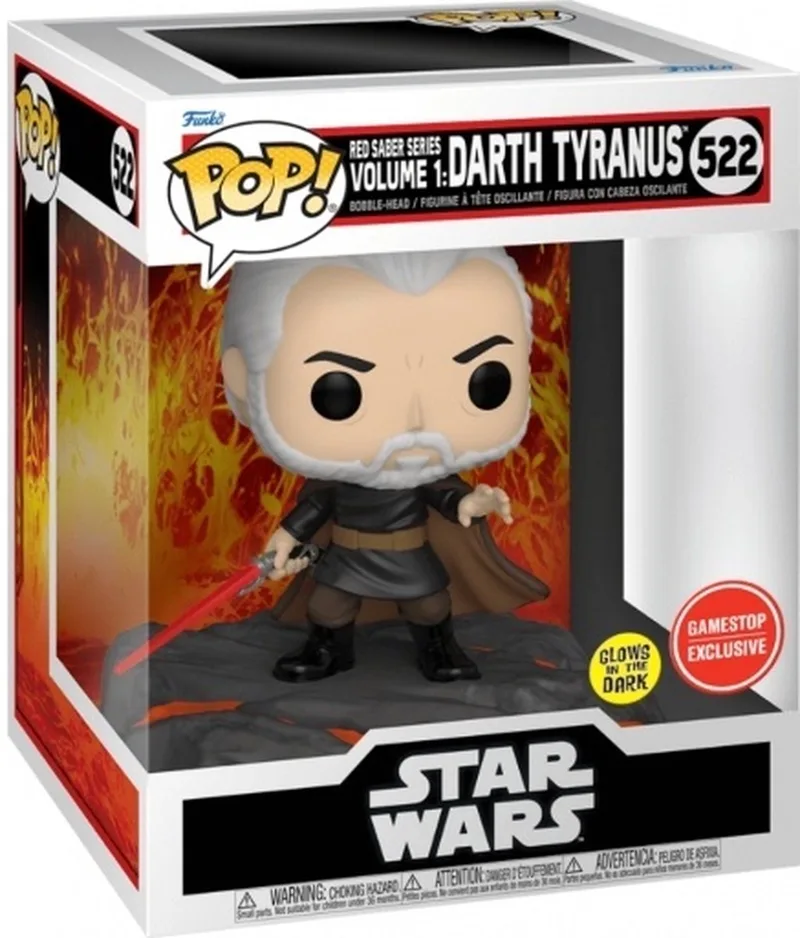 Pop! Red Saber Series Volume 1: Darth Tyranus by Funko in Multicolour – product photo