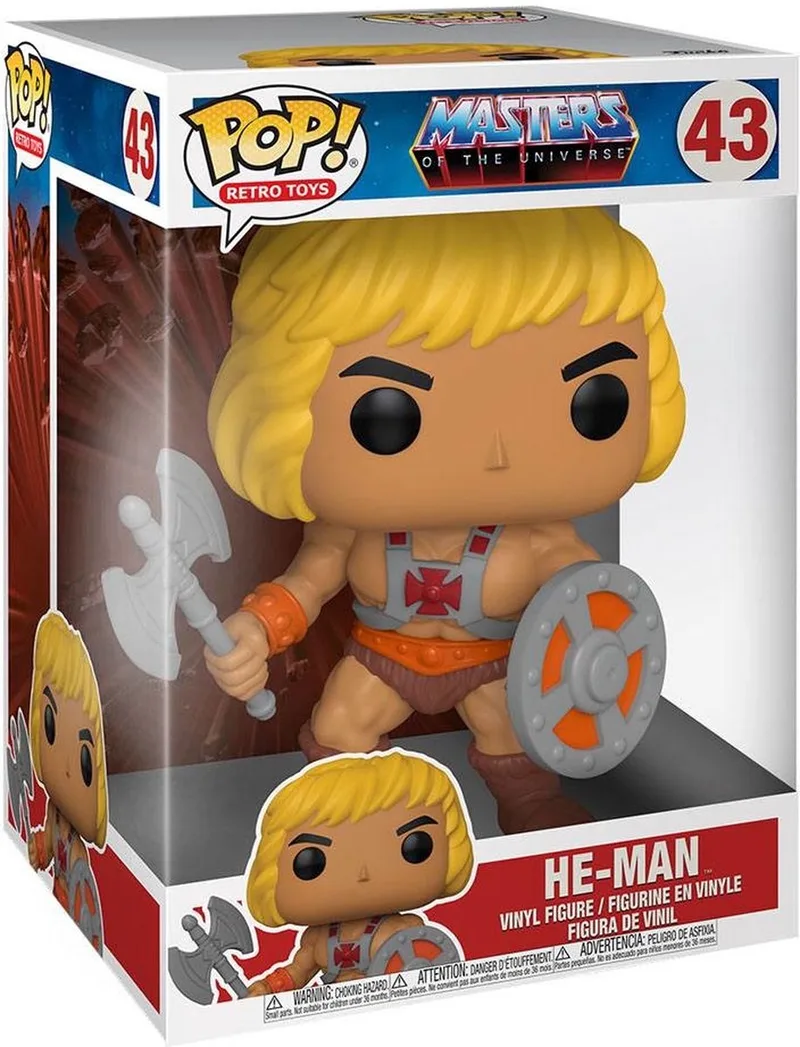 Pop Retro Toys: Masters of the Universe - He-Man van Funko in Meerkleurig – productfoto
