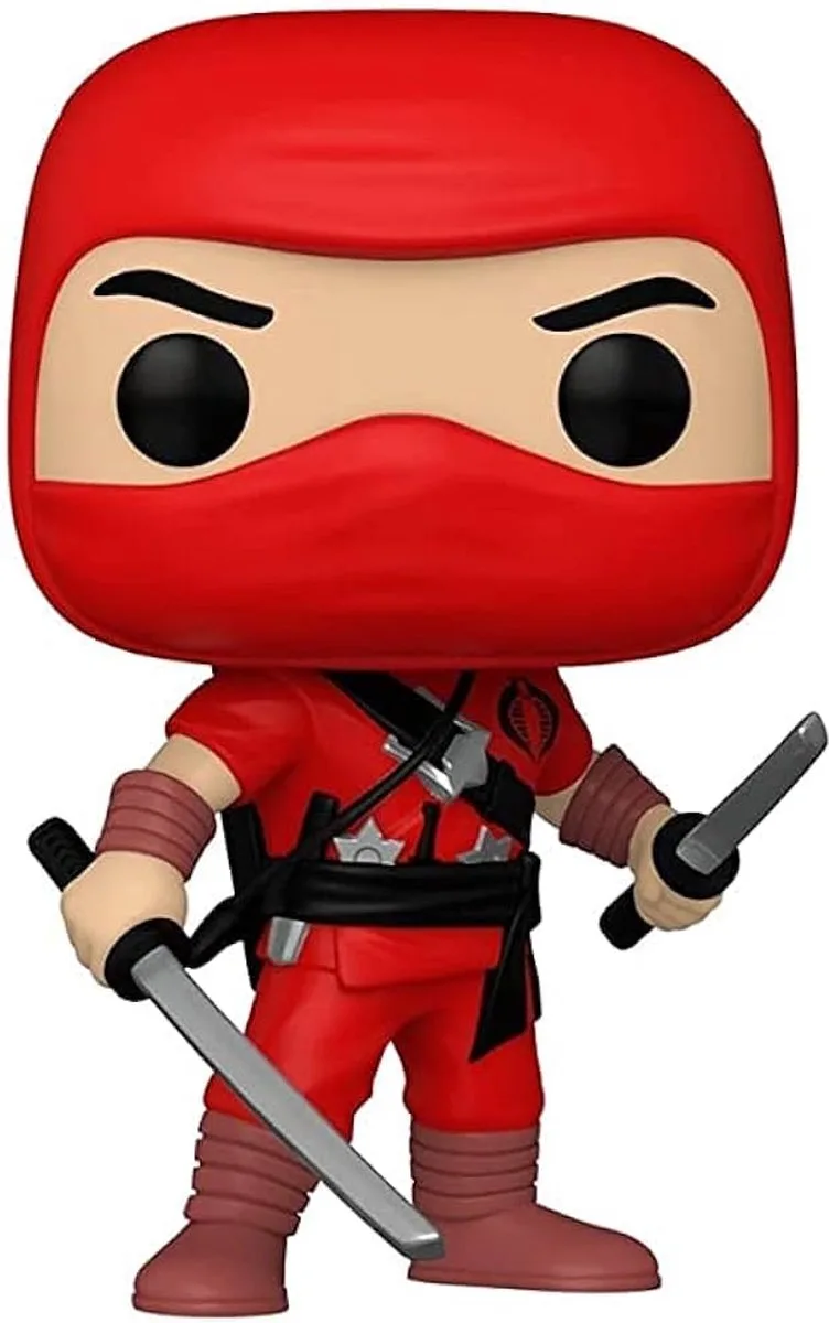 POP! Retro Toys Red Ninja #79 GI JOE Exclusive van Funko in Meerkleurig – productfoto