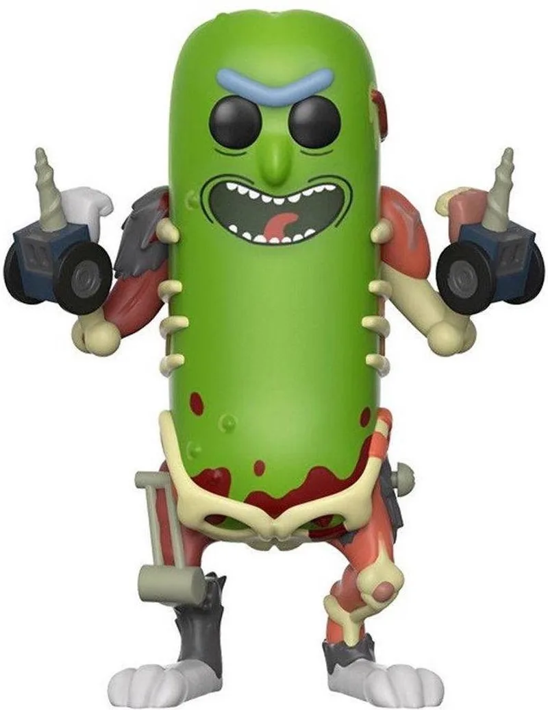 Pop Rick and Morty Pickle Rick Vinyl Figure van Funko in Meerkleurig – productfoto