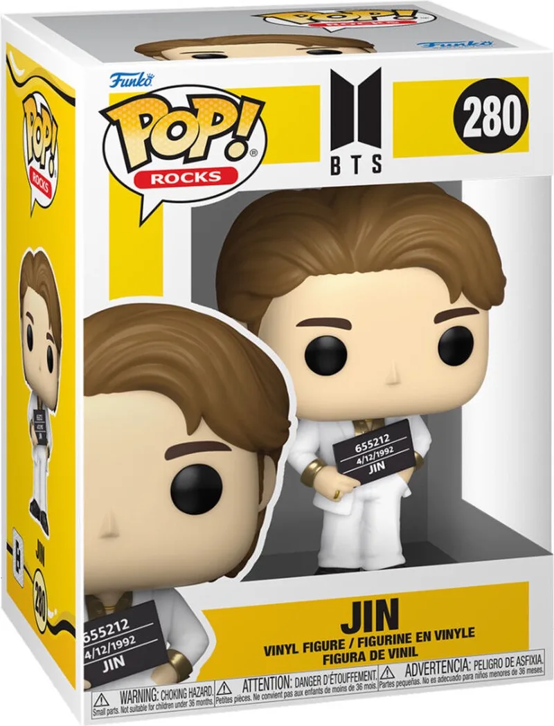 Pop Rocks: BTS Butter - Jin Funko Pop #280 van Funko in Meerkleurig – productfoto
