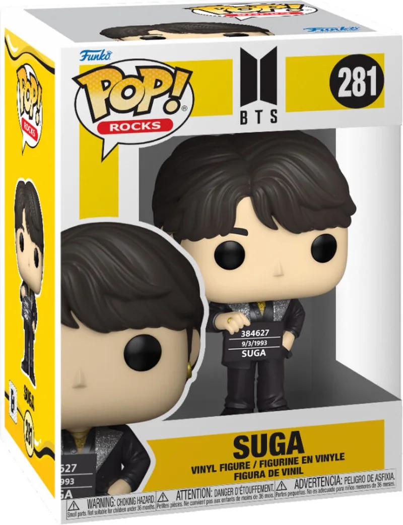 Pop Rocks: BTS Butter - Suga van Funko in Meerkleurig – productfoto
