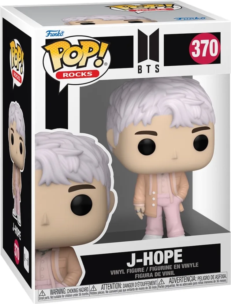 Pop Rocks: BTS - J Hope Funko Pop #370 van Funko in Meerkleurig – productfoto