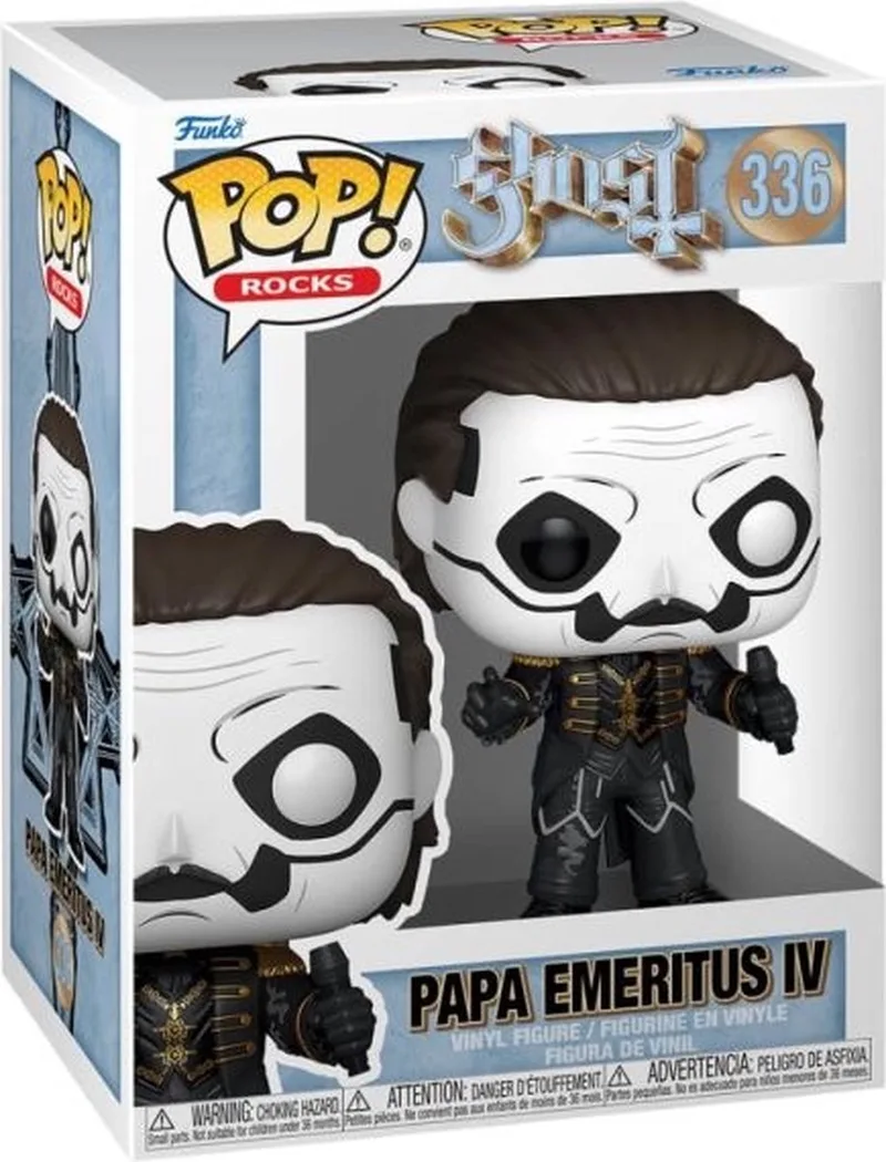 Pop Rocks: Ghost - Papa Emeritus IV Funko Pop #336 by Funko in Multicolour – product photo