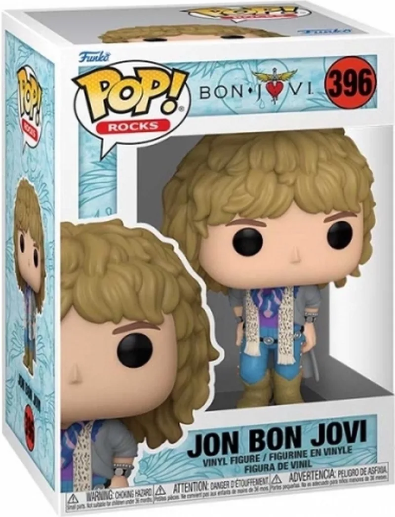 Pop Rocks: Jon Bon Jovi (1980's) Funko Pop #396 by Funko in Multicolour – product photo