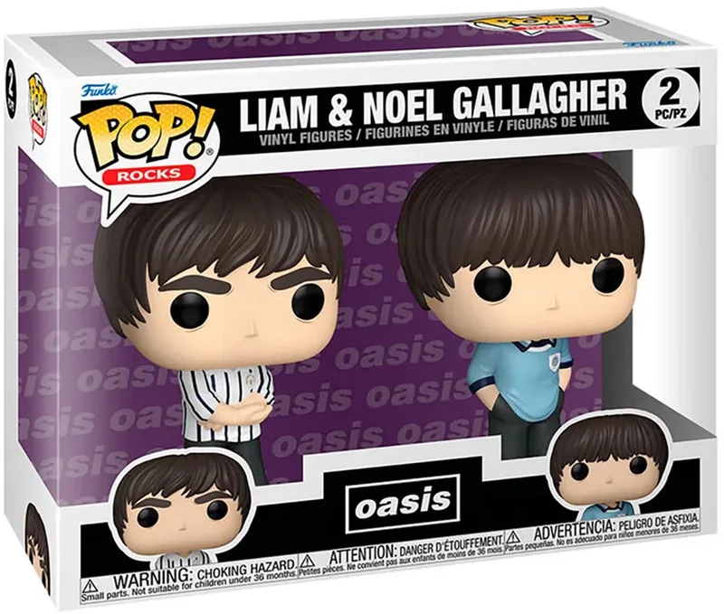 Pop Rocks: Liam & Noel Gallagher - (2 pack) Funko Pop by Funko in Multicolour – product photo