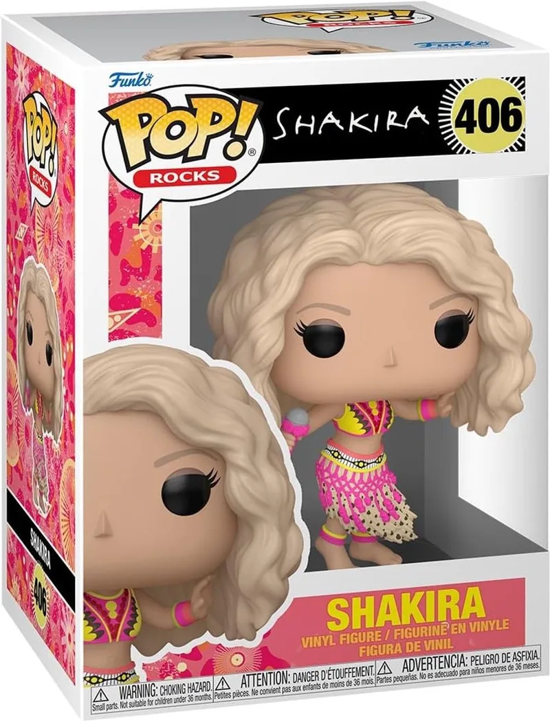 Pop Rocks: Shakira - Waka Waka Funko Pop #406 by Funko in Multicolour – product photo
