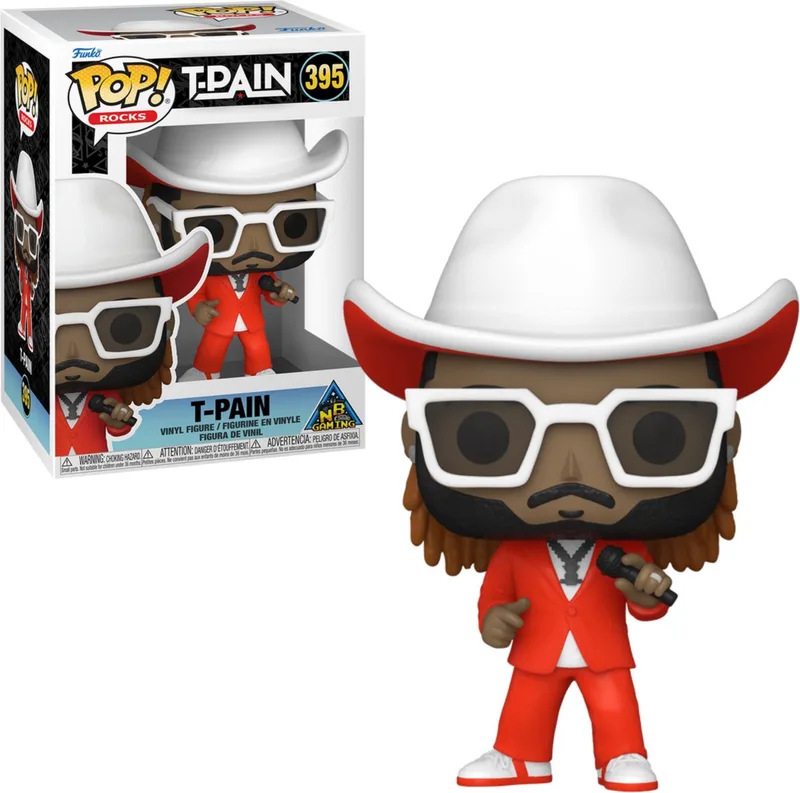 Pop Rocks: T-Pain (NB Gaming) Funko Pop #395 by Funko in Multicolour – product photo