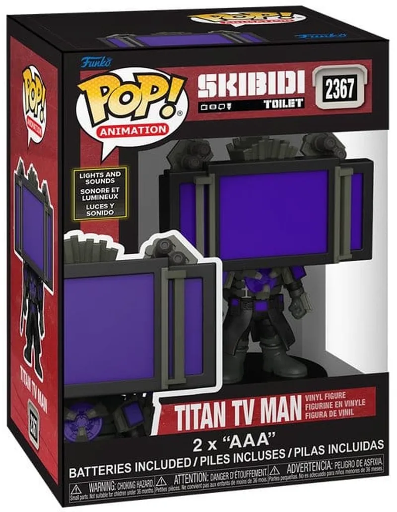 POP SFX: SKIBIDI S2- TITAN TV MAN von Funko in 6 – Produktfoto