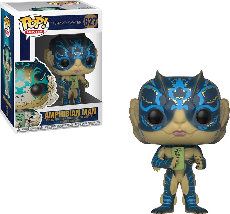 Pop Shape of Water Amphibian Man with Card Vinyl Figure by Funko in Kikker Man Met Kaart – product photo