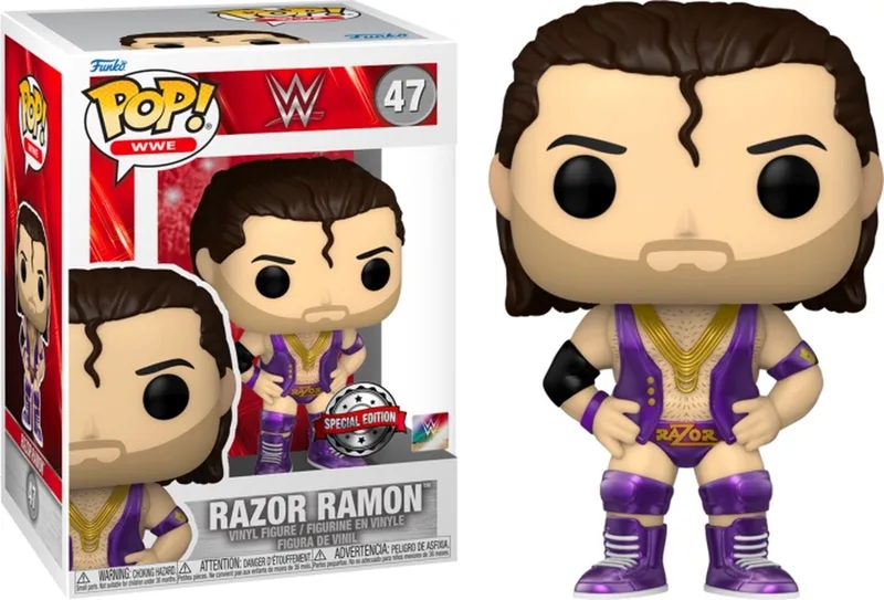 POP! Sports Razor Ramon Metallic 47 WWE Exclusive by Funko in Multicolour – product photo