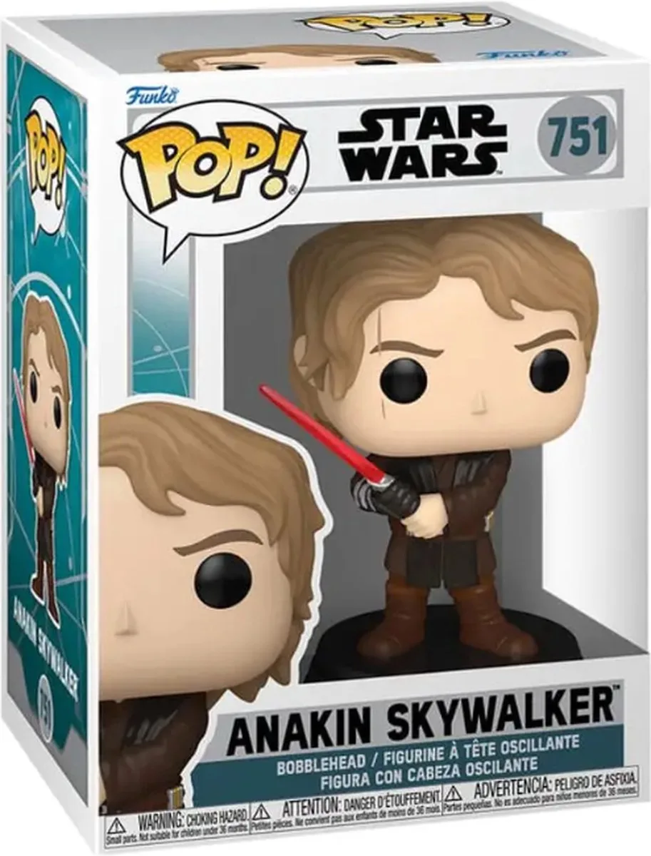 Pop Star Wars: Ahsoka - Anakin Skywalker Funko Pop #751 van Funko in Meerkleurig – productfoto