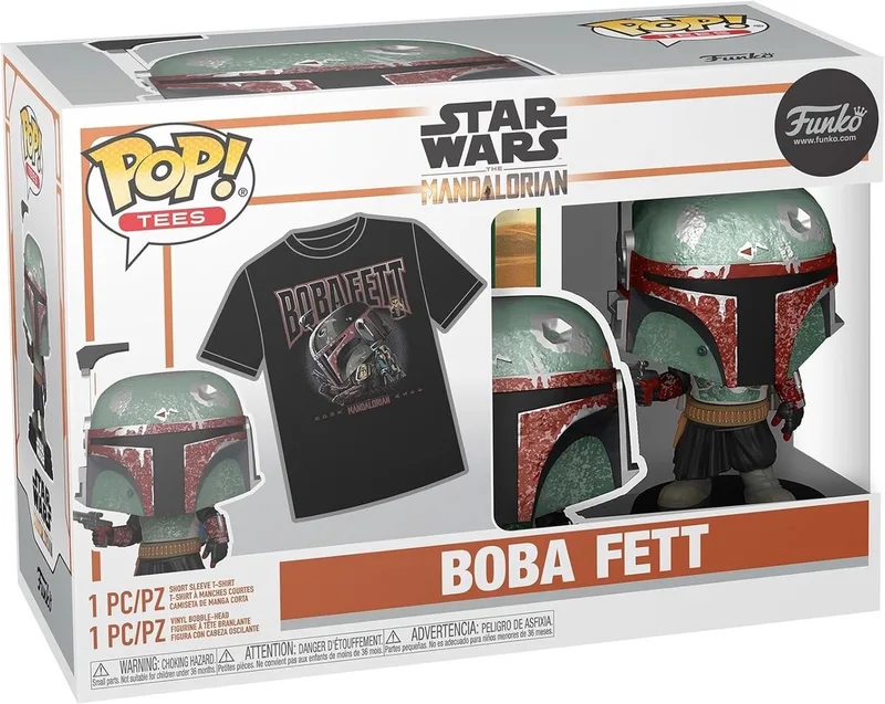 Pop Star Wars: Boba Fett (XL) (Exclusive Edition) Funko Pop #462 by Funko in Multicolour – product photo