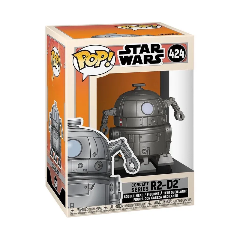 Pop! Star Wars: Concept Series - R2-D2 FUNKO van Funko in Bonte kleuren – productfoto