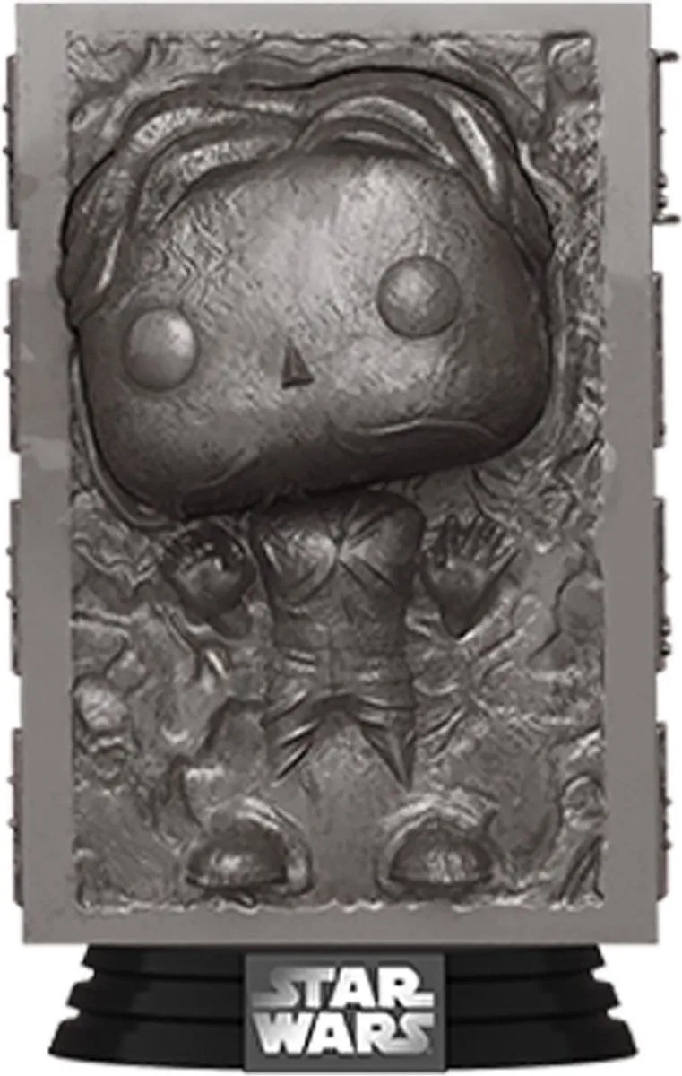 Pop Star Wars Han Solo in Carbonite Vinyl Figure van Funko in Meerkleurig – productfoto