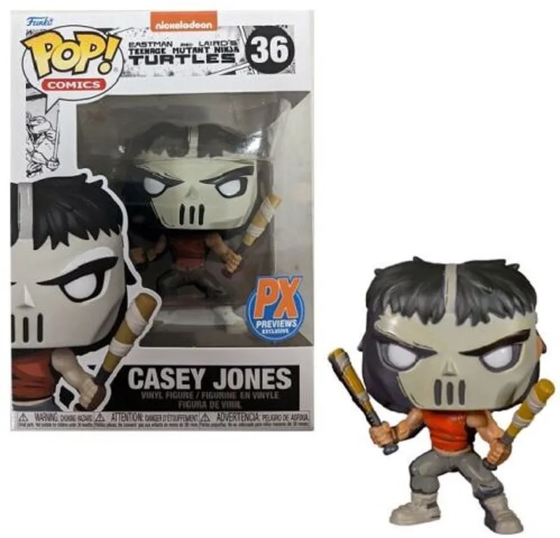 Pop Teenage Mutant Ninja Turtles Casey Jones Vinyl Figure by Funko in Multicolour – product photo