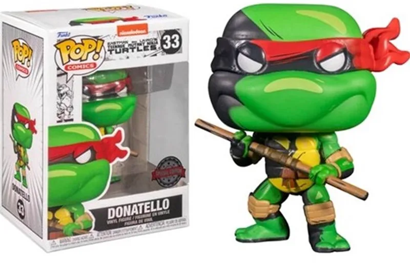 Pop Teenage Mutant Ninja Turtles Donatello Vinyl Figure by Funko – product photo