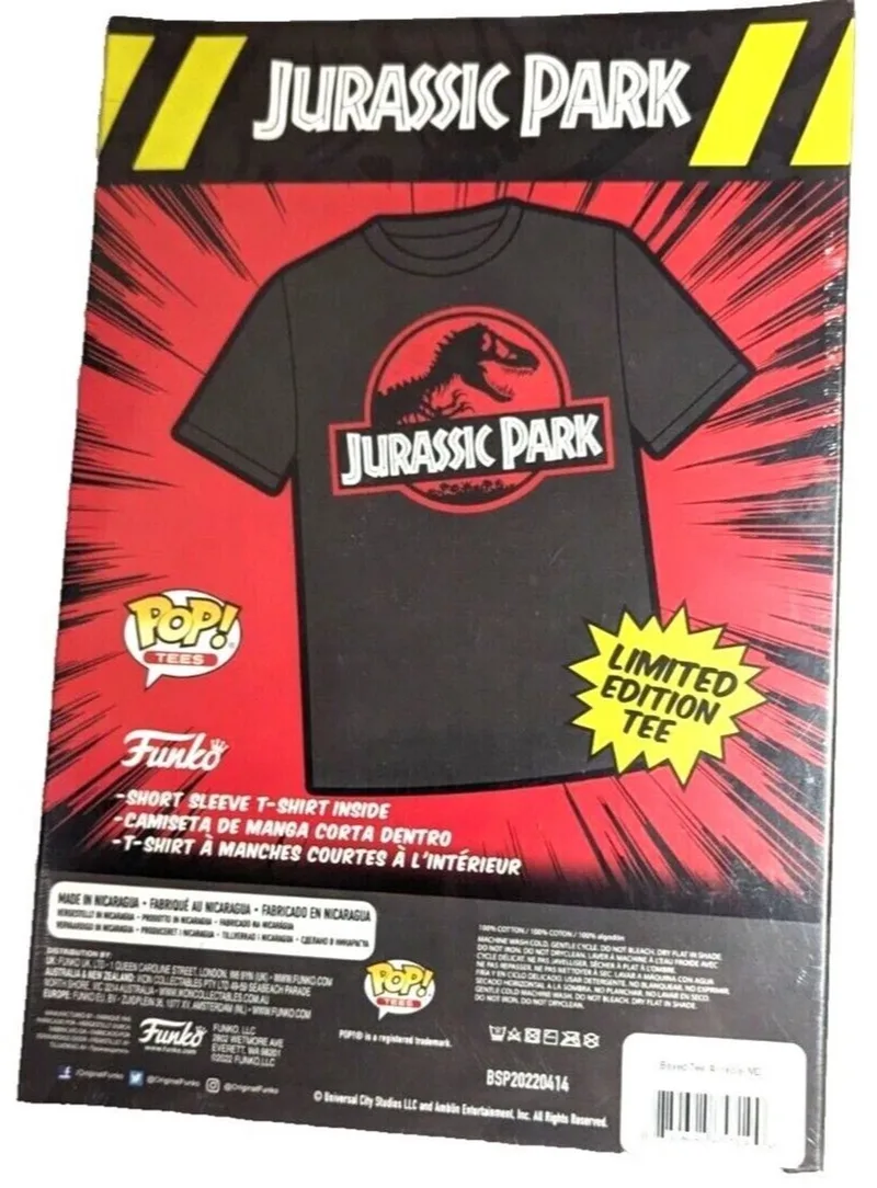 Pop Tees: Jurrasic Park - Dominion (M) van Funko in Meerkleurig – productfoto
