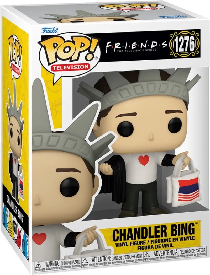 Pop Television: Friends - Chandler Bing van Funko in Meerkleurig – productfoto