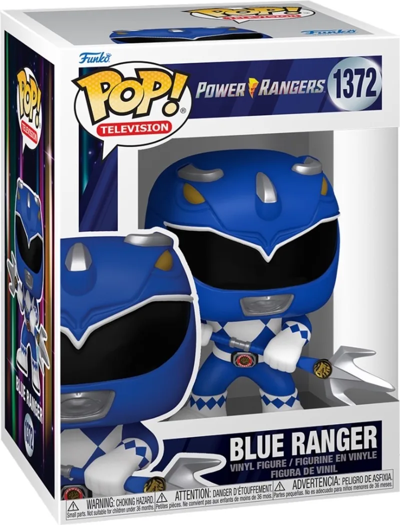 Pop Television: Power Rangers - Blue Ranger från Funko i Flerfärgad – produktbild
