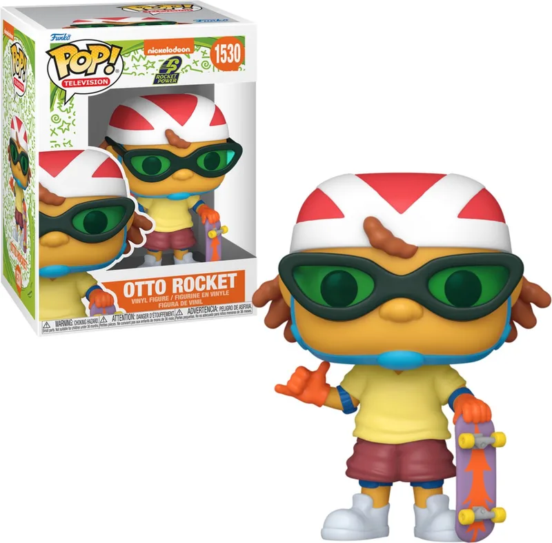Pop Television: Rocket Power - Otto Rocket Funko Pop #1530 van Funko in Meerkleurig – productfoto