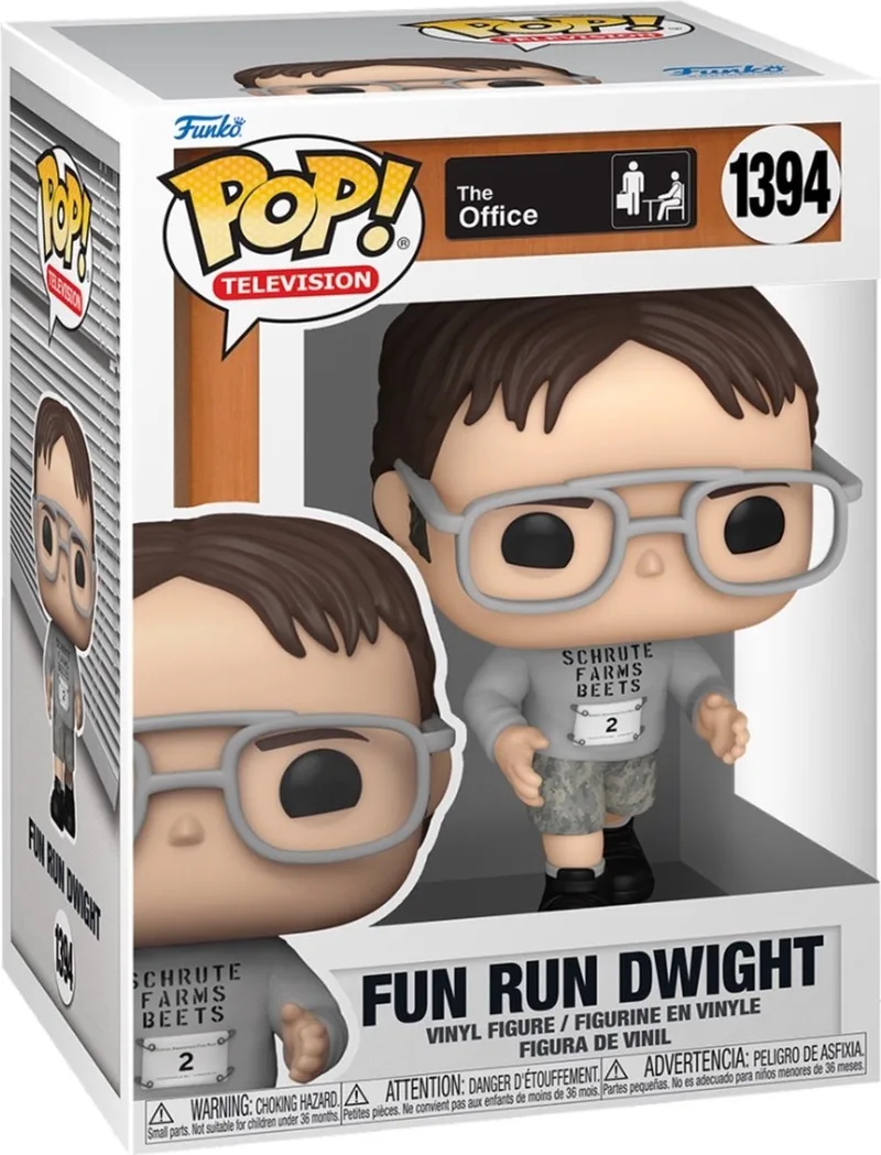 Pop Television: The Office - Fun Run Dwight van Funko in Meerkleurig – productfoto