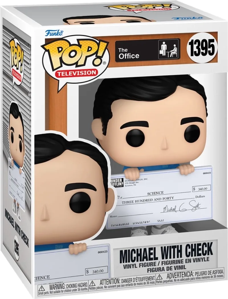 Pop Television: The Office - Michael with Check van Funko in Meerkleurig – productfoto