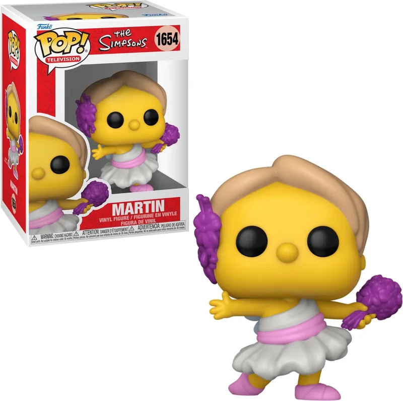 Pop Television: The Simpsons - Martin Funko Pop #1654 van Funko in Meerkleurig – productfoto