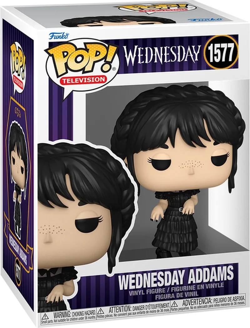 Pop Television: Wednesday - Wednesday Addams Dancing Funko Pop #1577 by Funko in Multicolour – product photo