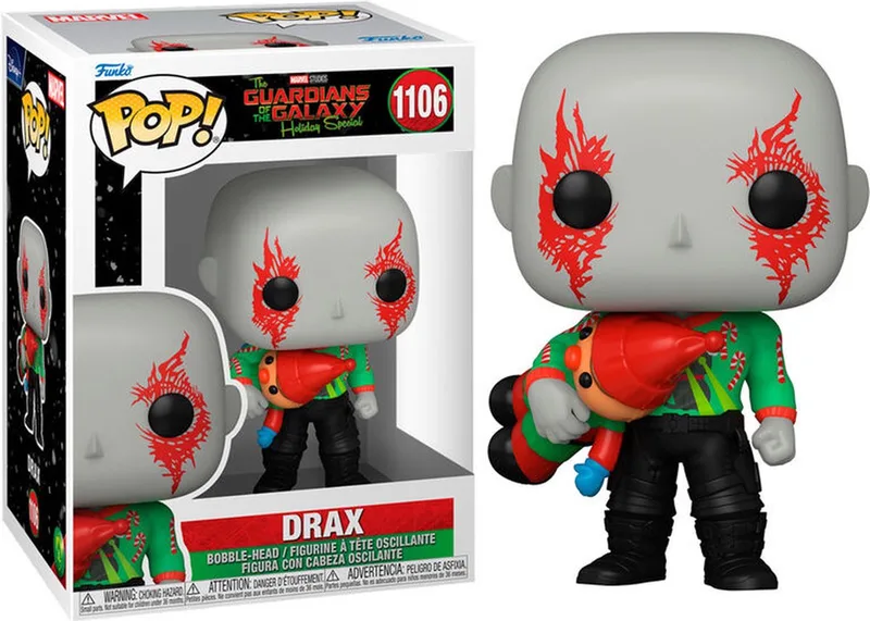 Pop! The Guardians of the Galaxy: Holiday Special - Drax FUNKO van Funko in Meerkleurig – productfoto