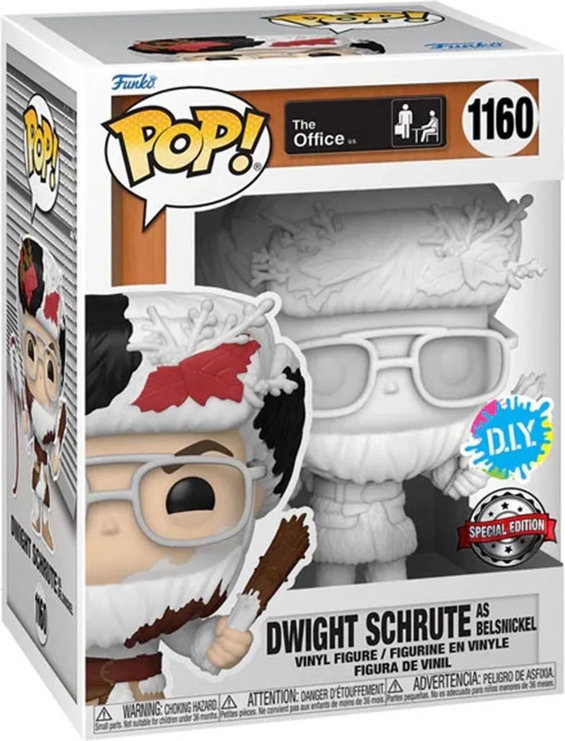 Pop: The Office - Dwight Schrute as Belsnickel (D.I.Y.) van Funko in Meerkleurig – productfoto