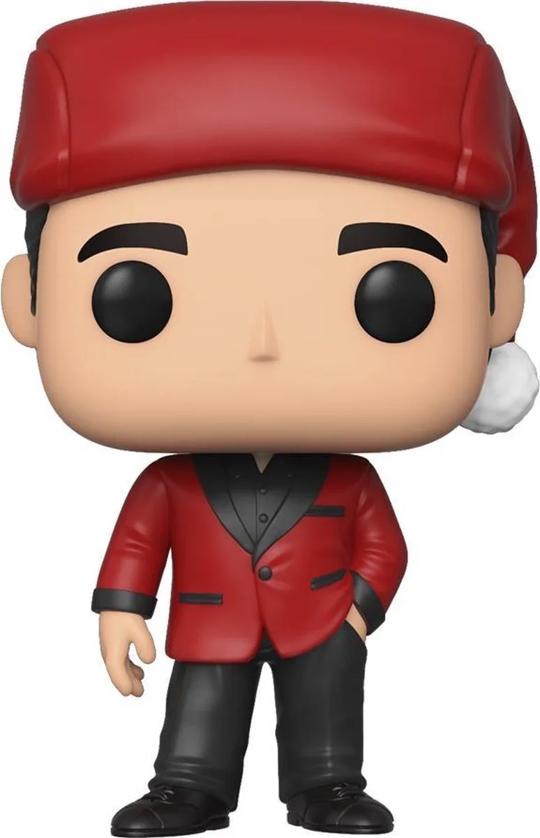 Pop the Office Michael as Classy Santa Vinyl Figure van Funko in Meerkleurig – productfoto